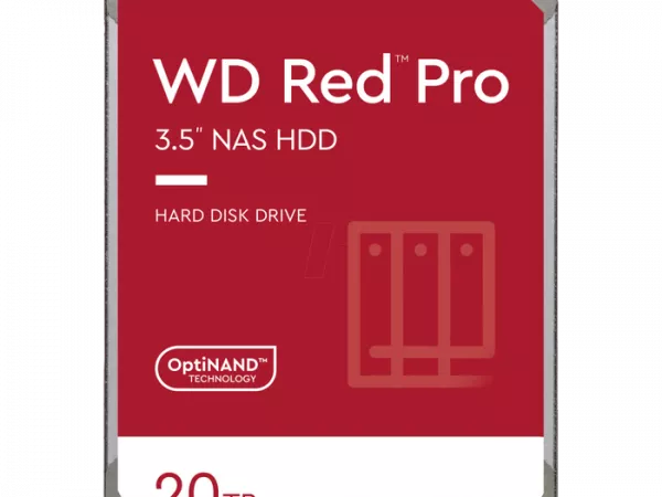 3.5" HDD 20.0TB-SATA-512MB Western Digital "Red Pro (WD201KFGX)", NAS, CMR, 7200rpm, 2.5M (MTBF) фото