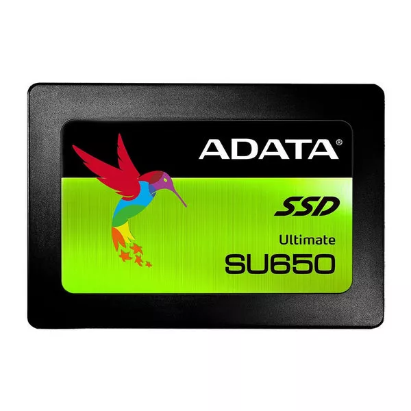 2.5" SSD 120GB ADATA Ultimate SU650 [R/W:520/320MB/s, 20K/75K IOPS, MK8115, 3D-NAND TLC] фото