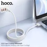 HOCO X103 Type-C to Mag3 140W magnetic charging cable (2m) White фото