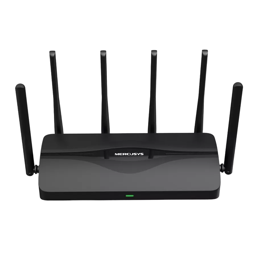 Wi-Fi 7 Tri-Band MERCUSYS Router "MR47BE", 9.2Gbps,3x2.5Gbit LAN,1x2.5Gbit WAN, 6xAntennas фото