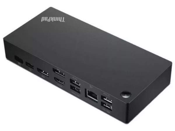 Lenovo Thinkpad USB-C Dock, 3xUSB 3.1, 2xUSB 2.0, 1xUSB-C, 2xDP, 1xRJ45, 1xHDMI, 1xAudio фото