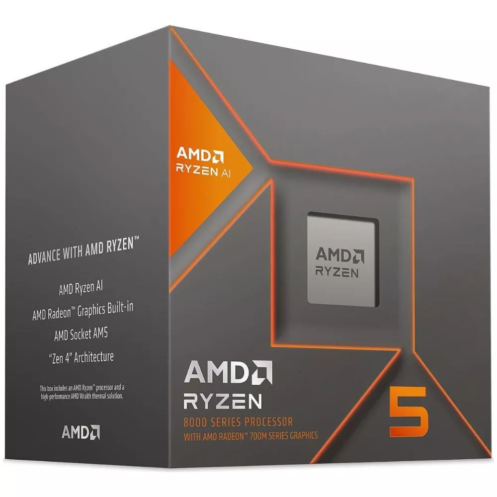 CPU AMDR5_8500G_BOX AMD Ryzen 5 8500G Box (with AMD Wraith Stealth Cooler)